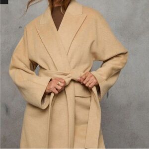Vici Camel Wool Coat